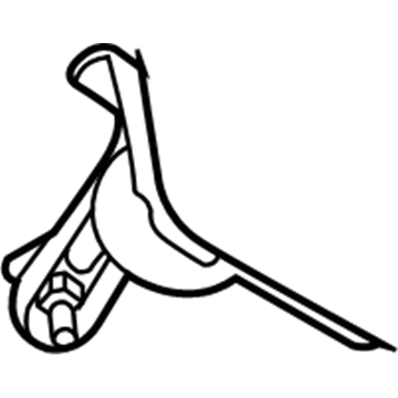 4891024AA Mopar Vapor Canister Bracket Illustration 1 of 1