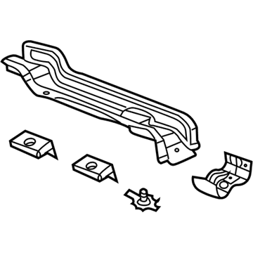 Mopar 55362395AA Floor Pan Crossmember 55362395AA Mopar Floor Pan Crossmember Illustration 1 of 1