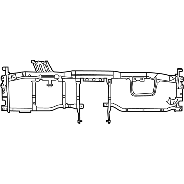 68060258AA Mopar Instrument Panel Reinforce Illustration 1 of 1