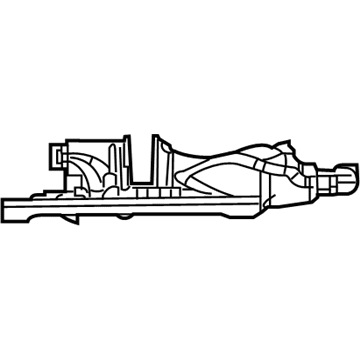 4662056AA Mopar Instrument Panel Closeout Illustration 1 of 1