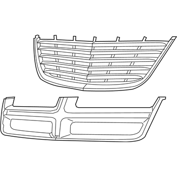Dodge Avenger Grille - 68059358AA
