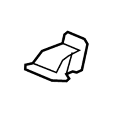 55361412AB Mopar Duct-Outlet Illustration 1 of 1