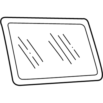 4084522 Mopar Glass-BODYSIDE Window Illustration 1 of 1