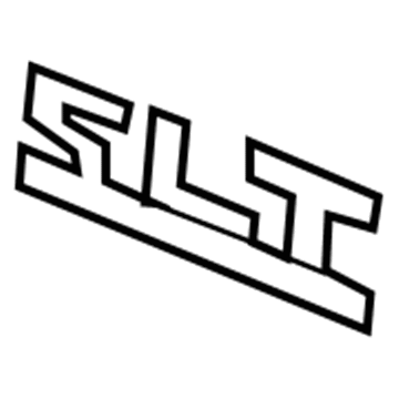 Mopar 55112254AB Decal 55112254AB Mopar Decal Illustration 1 of 1