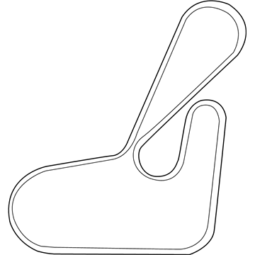 2008 Jeep Compass Drive Belt - 4891598AB