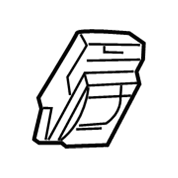 68023666AA Mopar Sunroof Switch Illustration 1 of 1