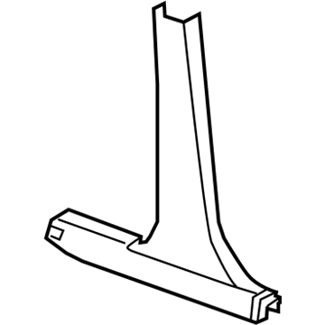 5KH89XDVAC Mopar B Pillar Panel Illustration 1 of 1