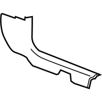 5KH90ZJ8AC Mopar Panel-COWL Side Trim Illustration 1 of 1