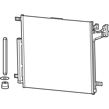 Jeep Grand Cherokee L A/C Condenser - 68488313AA