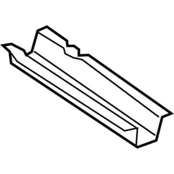 68086997AC Mopar Extension-Rear Rail Illustration 1 of 1