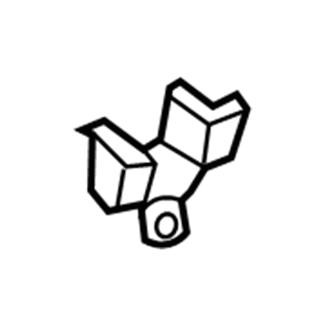 68082082AD Mopar Frame Rail Bracket Illustration 1 of 1