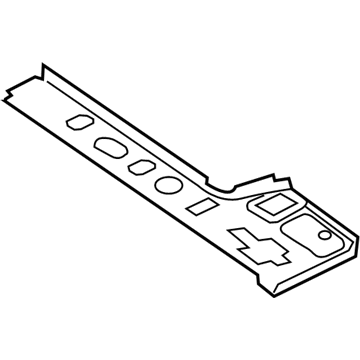 Mopar 68082089AA EXTENTION-Rear Floor Pan 68082089AA Mopar EXTENTION-Rear Floor Pan Illustration 1 of 1