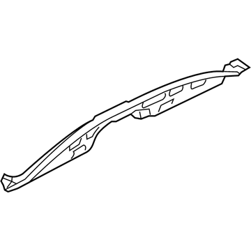 68089112AC Mopar Panel-Rear Floor Illustration 1 of 1