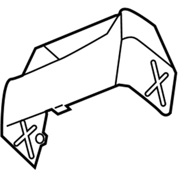 4578320AA Mopar Heat Shield Illustration 1 of 1