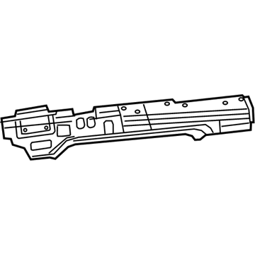 68254292AA Mopar Quarter Panel Extension Illustration 1 of 1