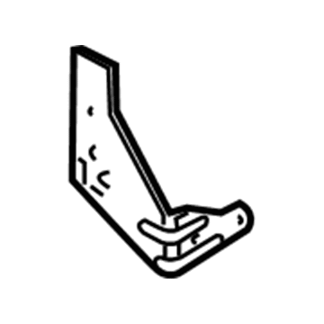 52855312AA Mopar Vapor Canister Bracket Illustration 1 of 1