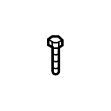 6509137AA Mopar Hexagon Flange Head Bolt Illustration 1 of 1