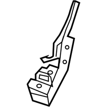Mopar 5183654AA Bracket 5183654AA Mopar Bracket Illustration 1 of 1