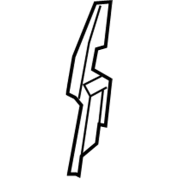 5191395AA Mopar Frame-2ND Row Cushion Illustration 1 of 1