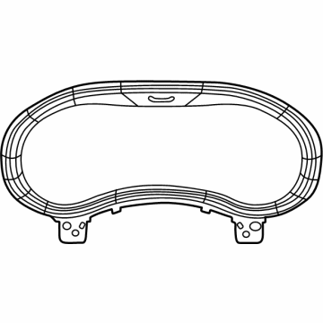 68507770AA Mopar Visor-Cluster Illustration 1 of 1