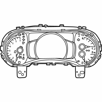 Dodge Durango Instrument Cluster - 68537375AC