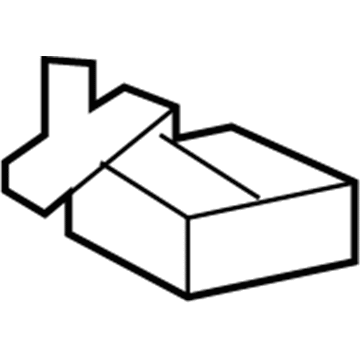 68027691AA Mopar Sunroof Motor Illustration 1 of 1