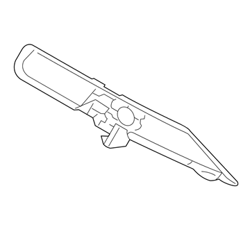 68349871AA Mopar Bracket-HEADLAMP Washer Illustration 1 of 1