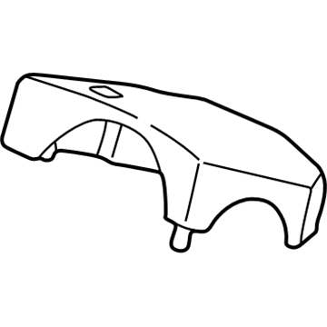 DH69JX8AC Mopar SHROUD-Lock Housing Illustration 1 of 1