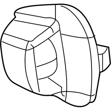 55055292 Mopar License Plate Lamp Illustration 1 of 1