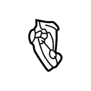 52100567AC Mopar Bracket-Leak Detection Pump Illustration 1 of 1