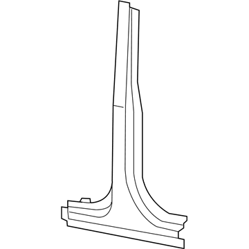 55397224AE Mopar B Pillar Panel Illustration 1 of 1