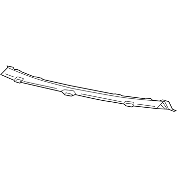 Mopar 68158892AA Cowl Top Panel 68158892AA Mopar Cowl Top Panel Illustration 1 of 1