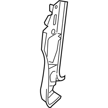 Mopar 68082312AD Cowl Side Panel 68082312AD Mopar Cowl Side Panel Illustration 1 of 1