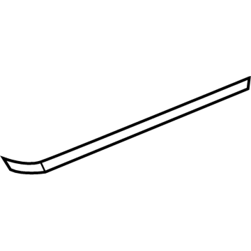 68400796AA Mopar Strip-Door Trim ARMREST Illustration 1 of 1