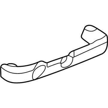 JS451L2 Mopar Seat Cushion Shield Illustration 1 of 1