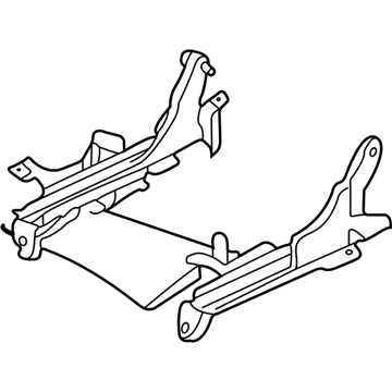 Mopar 4741168 Manual Seat Adjuster 4741168 Mopar Manual Seat Adjuster Illustration 1 of 1