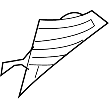 WT64AAAAB Mopar Overlay-Quarter Panel Illustration 1 of 1