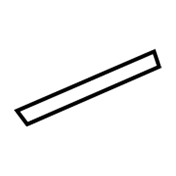 5303628AB Mopar Quarter Panel Molding Illustration 1 of 1