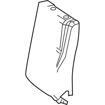 5183644AA Mopar Seat Back Pad Illustration 1 of 1