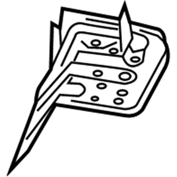 68134233AB Mopar Extension-Front Side Rail Illustration 1 of 1