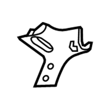 1CA75DX9AG Mopar A Pillar Molding Illustration 1 of 1