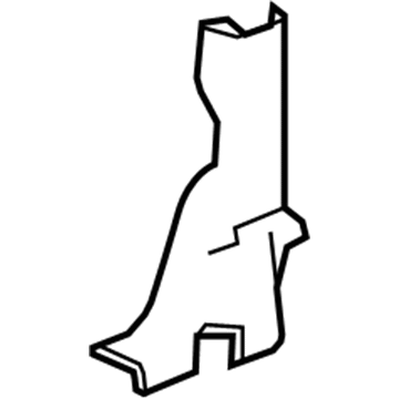 5KP71DX9AD Mopar B Pillar Panel Illustration 1 of 1