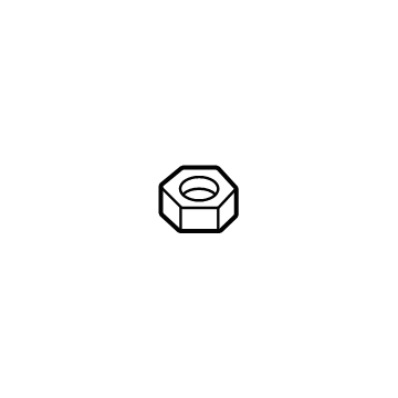Mopar 68314642AA Hexagon Nut 68314642AA Mopar Hexagon Nut Illustration 1 of 1