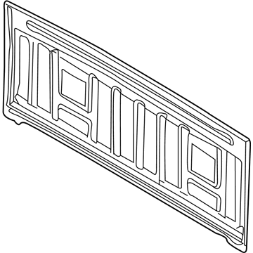 55276534AA Mopar Cab Back Panel Illustration 1 of 1