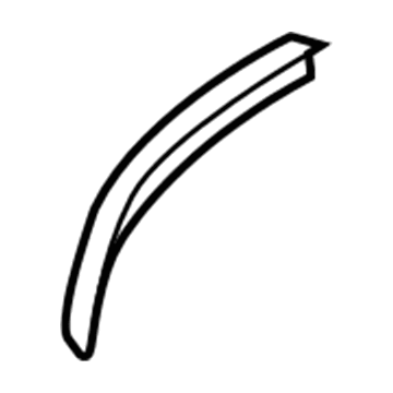 2013 Jeep Grand Cherokee Weather Strip - 68084597AB