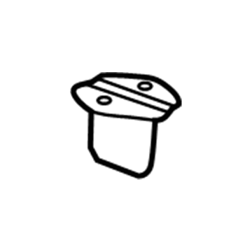 4589689AA Mopar STRIKER-Hood Latch Illustration 1 of 1