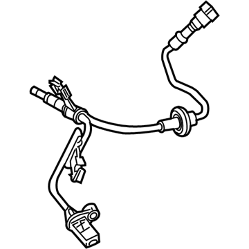 5171047AB Mopar Anti-Lock Brakes Sensor Illustration 1 of 1