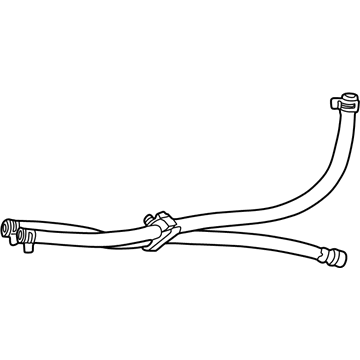 2008 Dodge Ram 1500 Power Steering Hose - 55366797AB