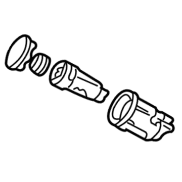 Mopar 4778146AB Cylinder Lock-Deck Lid Lock 4778146AB Mopar Cylinder Lock-Deck Lid Lock Illustration 1 of 1