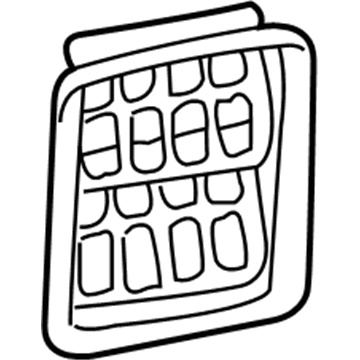 MR398635 Mopar Air Outlet Duct Illustration 1 of 1